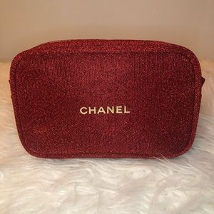 Chanel Cosmetic Pouch with Mirror NIB